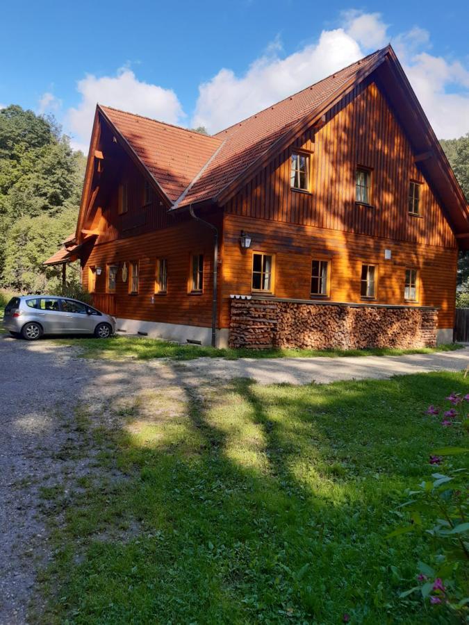 Schutzhaus Johannesbachklamm Unterhoflein Bagian luar foto